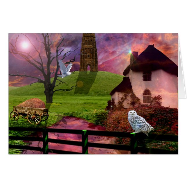 魔法のミステリー岩山。 (正面横)