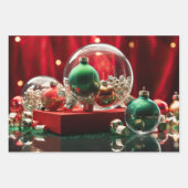 魔法のミッドナイトクリスマス ラッピングペーパーシート (正面2)