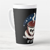 魔法のミッドナイトコーヒーカップ カフェラテマグ (左アングル)