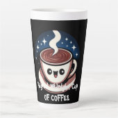 魔法のミッドナイトコーヒーカップ  カフェラテマグ (正面)