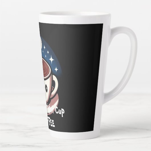 魔法のミッドナイトコーヒーカップ  カフェラテマグ (右)