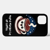 魔法のミッドナイトコーヒーカップ Case-Mate iPhoneケース (裏面 (横))