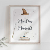 魔法のミモサ飲料の看板 ポスター