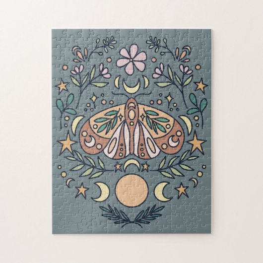 魔法のムーンモス ジグソーパズル (縦)