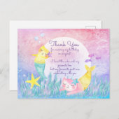 魔法のメルキャットポストカードサンキューカード ポストカード (正面/裏面)
