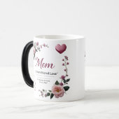 魔法のモーフィングマグ – フローラママ愛のリビール モーフィングマグカップ (正面左)