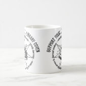 魔法のモーフィングマグ – ホット時に変化！ モーフィングマグカップ (中央)