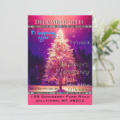 魔法のモーメントドリームライククリスマスパーティー 招待状 (スタンド正面)