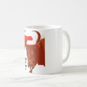 魔法のヤク「サブ」マグ コーヒーマグカップ (正面右)