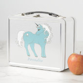 魔法のユニコーンかわいい&星で愛らしい メタルランチボックス (インサイチュ)