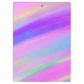 魔法のユニコーンきらめく銀の星 クリップボード (裏面)