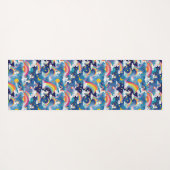 魔法のユニコーンと虹 ヨガマット (裏面(横))