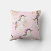 魔法のユニコーンのクッション クッション (裏面)
