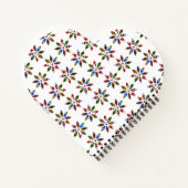 魔法のユニコーンのグリッターガーリー信じのパーソナライズ ノートブック (裏面)