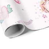 魔法のユニコーンの包装紙 ラッピングペーパー (ロールコーナー)