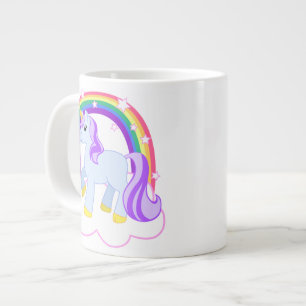 魔法のユニコーンの専門のマグ ジャンボコーヒーマグカップ