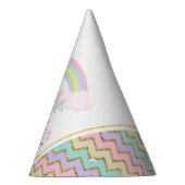 魔法のユニコーンの誕生会の帽子 パーティーハット (右)