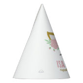 魔法のユニコーンの誕生会の帽子 パーティーハット (左)