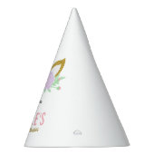 魔法のユニコーンの誕生会の帽子 パーティーハット (右)