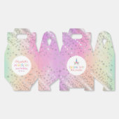 魔法のユニコーンの誕生日パーティーに来てくれてありがとう フェイバーボックス (見開き)