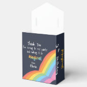 魔法のユニコーンをテーマにした誕生日特典ボックス フェイバーボックス (オープン)