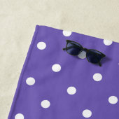 魔法のユニコーンカラフルガールネームフローラ ビーチタオル (インサイチュ)