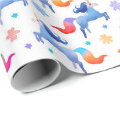 魔法のユニコーンカラフル ラッピングペーパー (ロールコーナー)