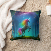 魔法のユニコーンクッション、子供のユニコーンクッション クッション (ブランケット)