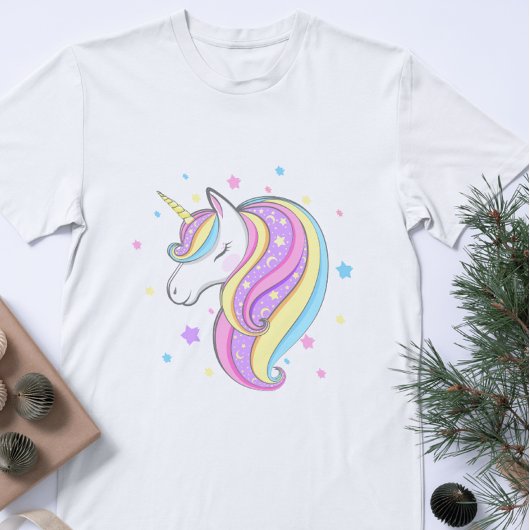 魔法のユニコーングラフィックTシャツ Tシャツ