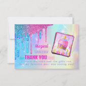 魔法のユニコーンサンキューカード サンキューカード (正面)