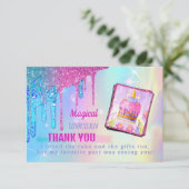 魔法のユニコーンサンキューカード サンキューカード (スタンド正面)