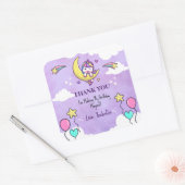 魔法のユニコーンサンキューバースデーパーティー2 スクエアシール (封筒)