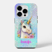 魔法のユニコーンスパークル iPhoneケース (裏面)