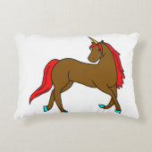 魔法のユニコーンドリームピロー – ソフト&スパークリー アクセントクッション (正面)