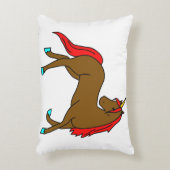 魔法のユニコーンドリームピロー – ソフト&スパークリー アクセントクッション (正面(垂直))