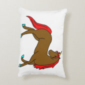 魔法のユニコーンドリームピロー – ソフト&スパークリー アクセントクッション (裏面(縦))