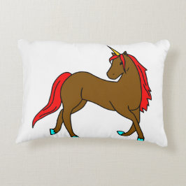 魔法のユニコーンドリームピロー – ソフト&スパークリー アクセントクッション