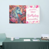 魔法のユニコーンバルーンバナー 横断幕 (トレードショー)