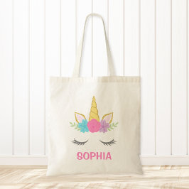 魔法のユニコーンパーソナライズされた トートバッグ