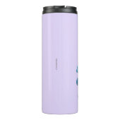 魔法のユニコーンファンタジー雲ロマンス誕生日 タンブラー (裏面)