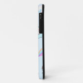 魔法のユニコーンプリンセスレインボーパターンのグラデーション Case-Mate iPhoneケース (裏面/左)