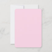 魔法のユニコーンママ&ベビー水の色ベビーシャワー セーブザデート (裏面)