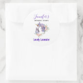 魔法のユニコーンママ&ベビー水彩ソープキャンドル ラウンドシール (バッグ)