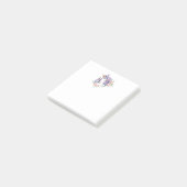 魔法のユニコーンママ&ベビー水彩 ポストイット (アングル)