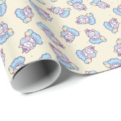 魔法のユニコーンラッピング紙黄色の背景 ラッピングペーパー (ロールコーナー)