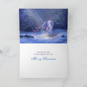 魔法のユニコーンルドルフのクリスマスを輝く時間 シーズンカード (内部)