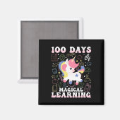 魔法のユニコーン学デザイン100日 マグネット (正面/裏面)