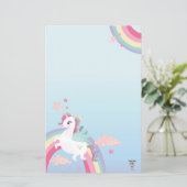 魔法のユニコーン文房具紙 (スタンド正面)