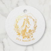 魔法のユニコーン花リース フェイバータグ (正面)