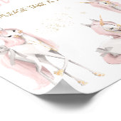 魔法のユニコーン誕生日ウィズサイン ポスター (角)